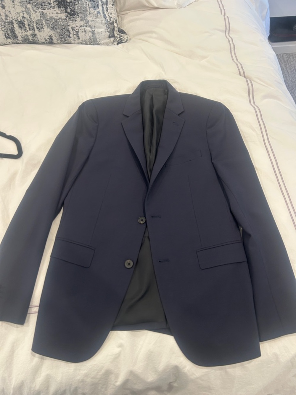 Theory Men's Navy Two-Button Blazer